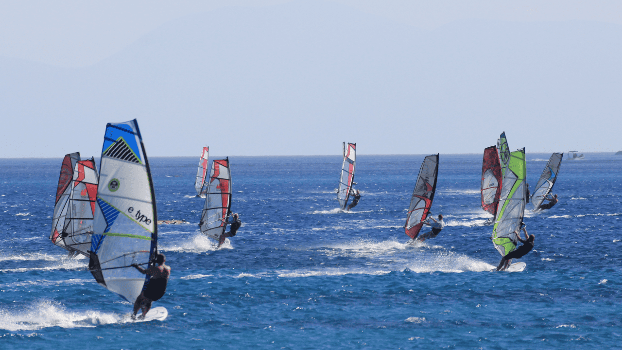 Windsurfing and Kitesurfing on the Hel Peninsula