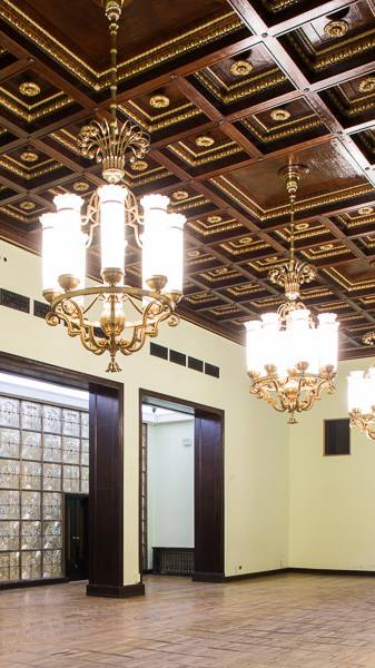 Inside of Palace of Culture and Science, Warsaw