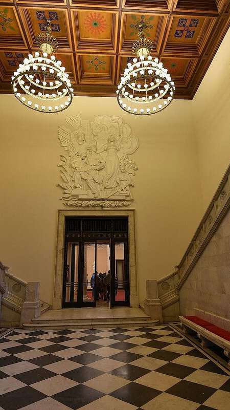 Inside of Palace of Culture and Science, Warsaw