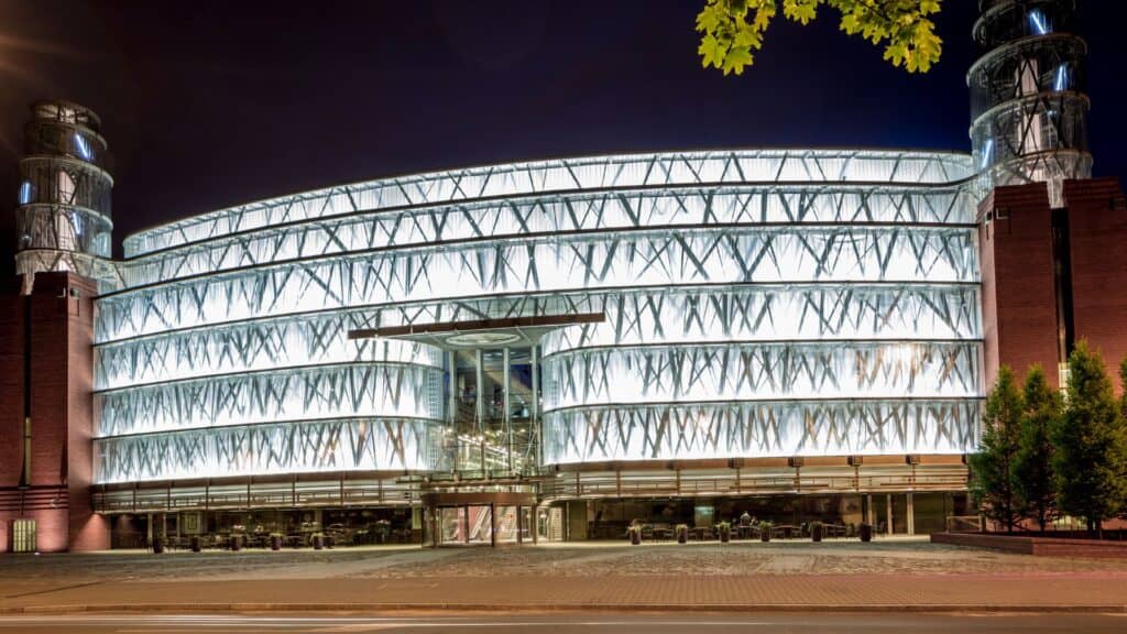 Stary Browar Mall (Once old brewery now shopping mall)