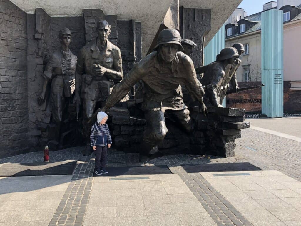 Uprising Monument, Warsaw.