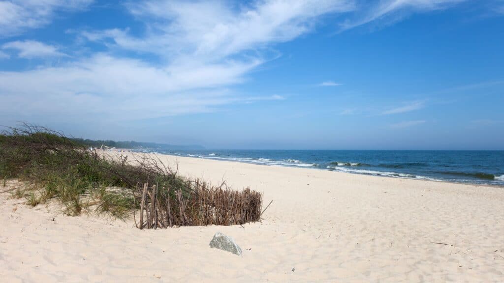 Beach in Władysławowo, Hel Peninsula