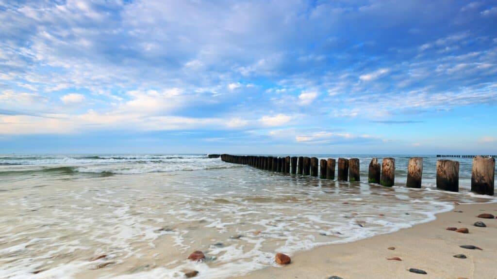 Beach in Kuznica, Hel Peninsula