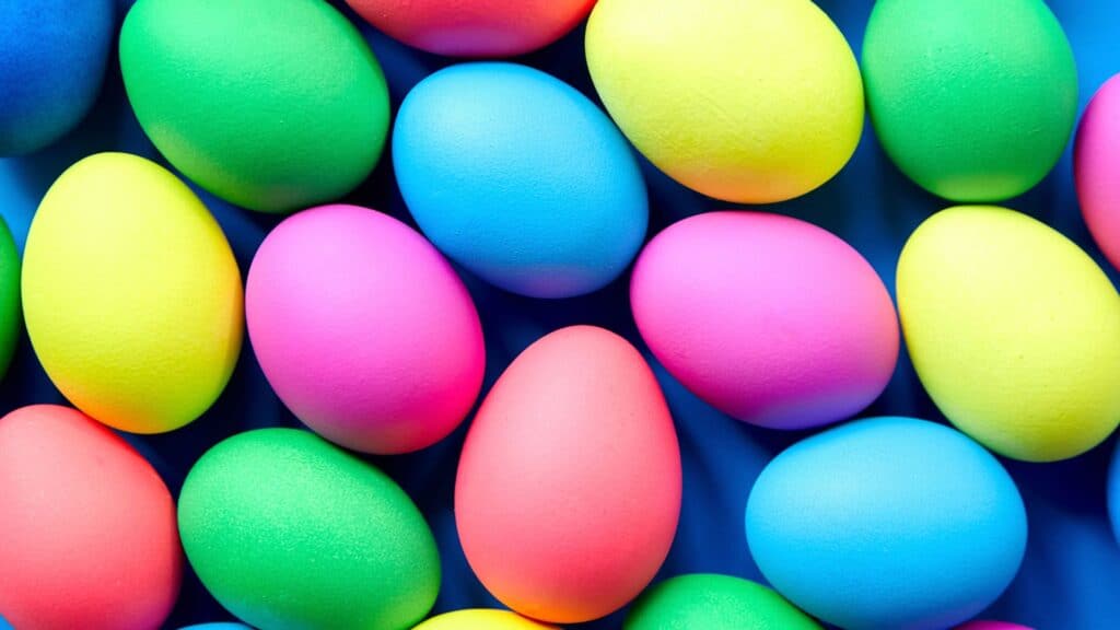 Colorful eggs